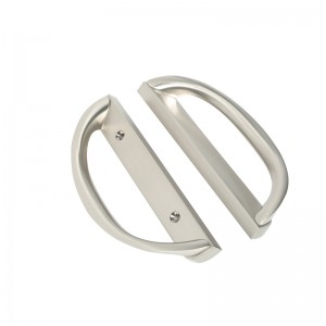 Набор ручки дверного дворика, D, D-форма, не подключаемое (подходит 3-15/16 ”между расстоянием между отверстиями)